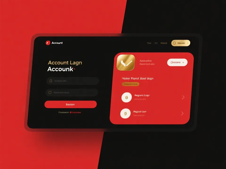 全站登录与注册流程示意